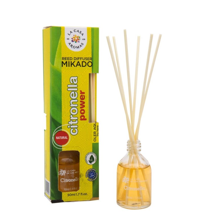 casa de los aromas mikado citronela 50ml casa de los aromas mikado citronela 50ml