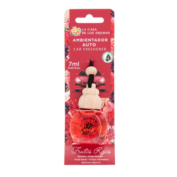 casa de los aromas ambientador coche frutos rojos 7ml casa de los aromas ambientador coche frutos rojos 7ml