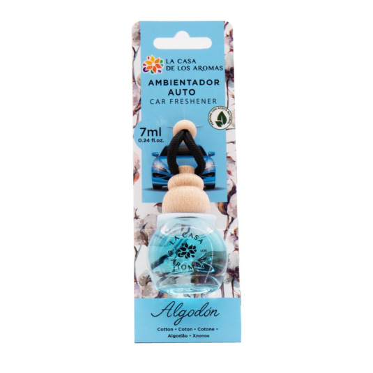 casa de los aromas ambientador coche algodon 7ml