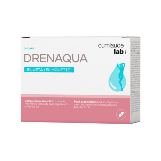 cumlaude lab drenaqua eliminacion de liquidos 30 capsulas