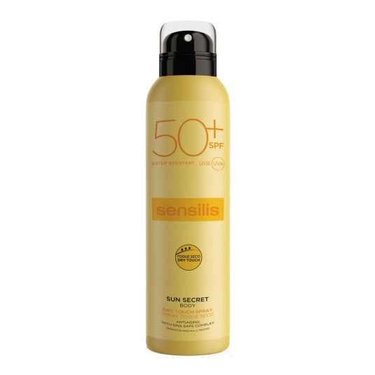 sensilis sun secret dry touch protector solar corporal spf50+ 200ml sensilis sun secret dry touch protector solar corporal spf50+ 200ml