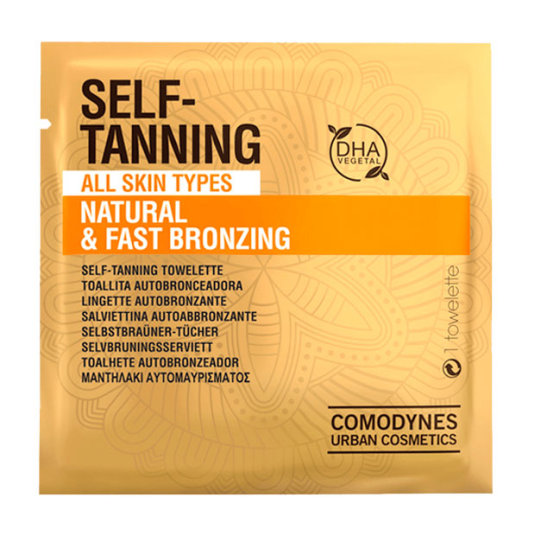 comodynes self-tanning natural & fast brozing toallitas autobronceadoras piel normal 8ud comodynes self-tanning natural & fast brozing toallitas autobronceadoras piel normal 8ud
