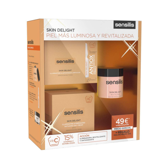 sensilis skin delight set de belleza con vitamina c set regalo 3 piezas sensilis skin delight set de belleza con vitamina c set regalo 3 piezas