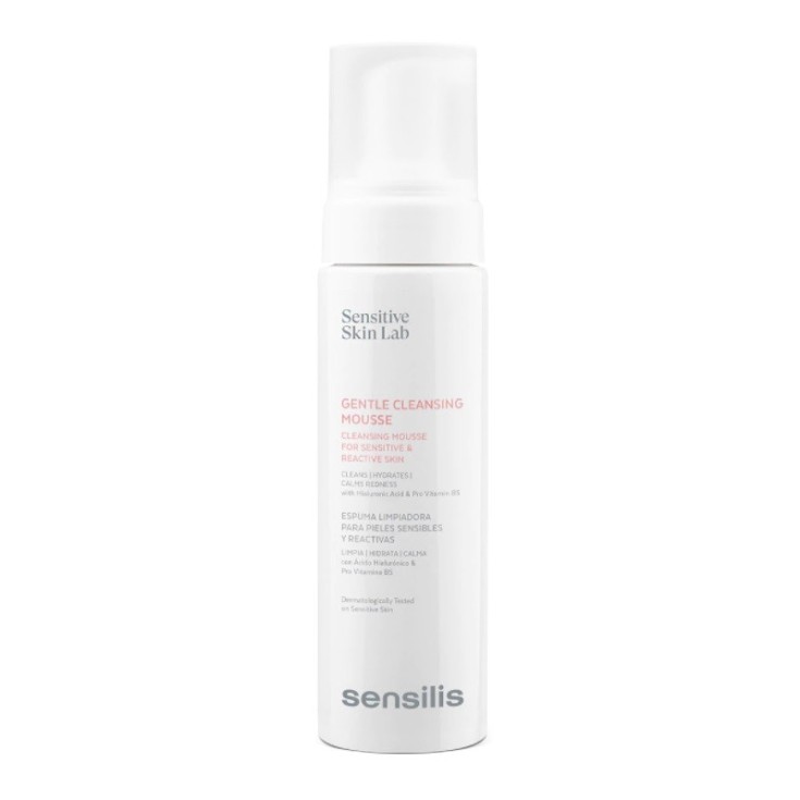 sensilis gentle cleansing mousse espuma limpiadora 200ml