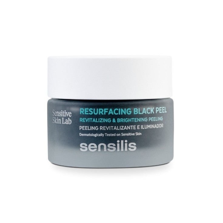 sensilis resurfacing black peel peeling facial 50ml sensilis resurfacing black peel peeling facial 50ml