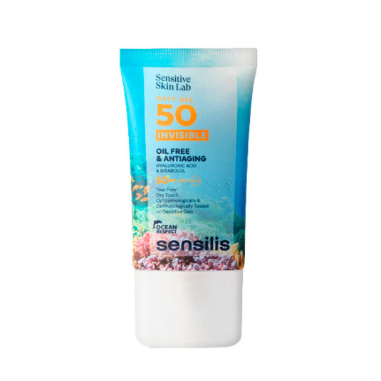sensilis invisible matt gel fps50 oil free 40ml