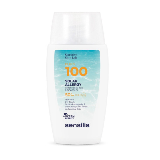 sensilis solar allergy fluid 100 spf50+ 40ml