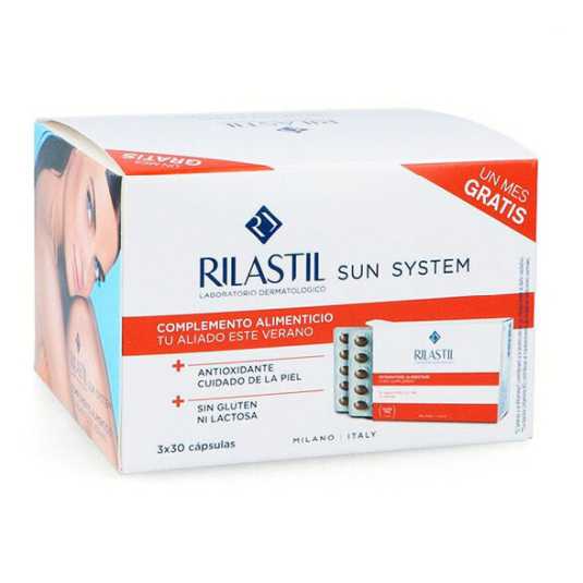 rilastil sun system oral duplo 2x30 capsulas