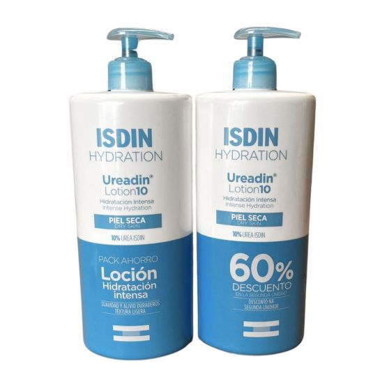 isdin ureadin lotion10 750 ml duplo 2x750ml