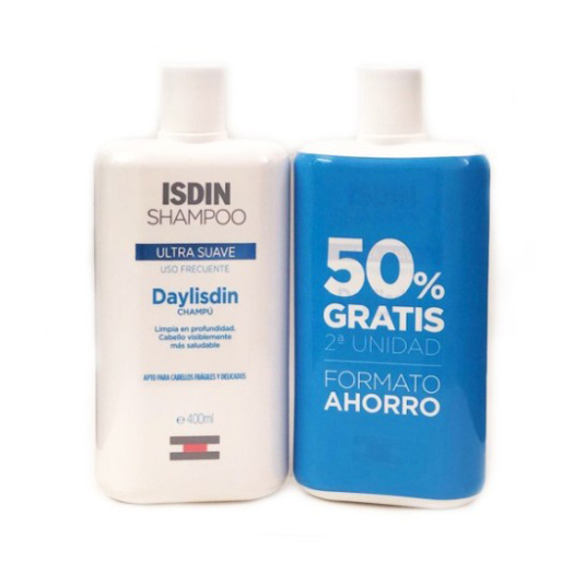 isdin daylisdin champu ultra suave 400 ml duo 2x400ml