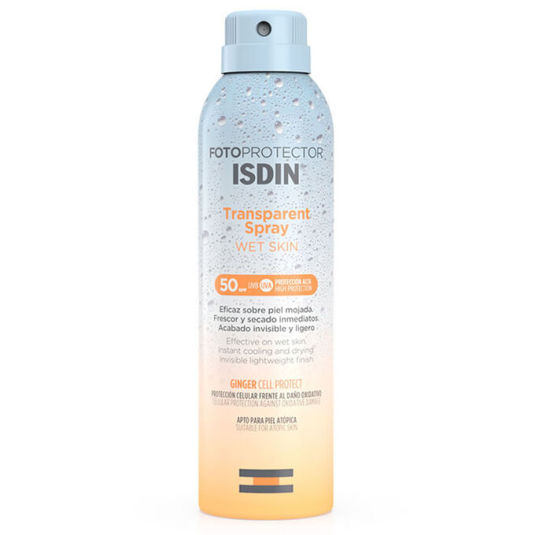 isdin fotoprotector transparent wet skin spf50 100ml