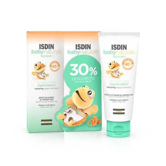 isdin babynaturals zn40 pomada del pañal 2x50ml