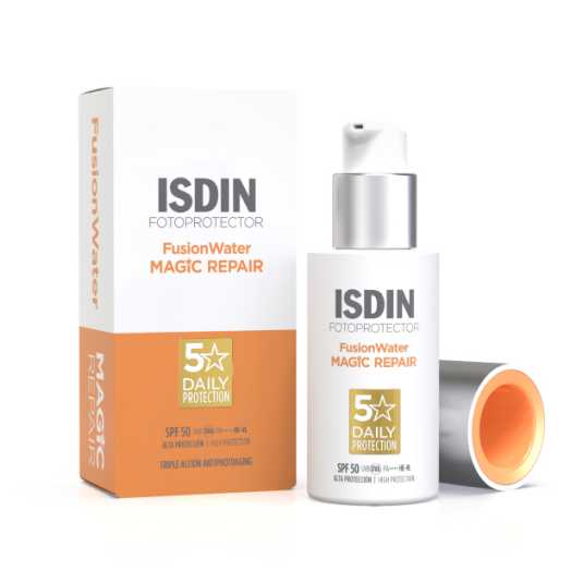 isdin fusion water magic repair spf 50 50ml