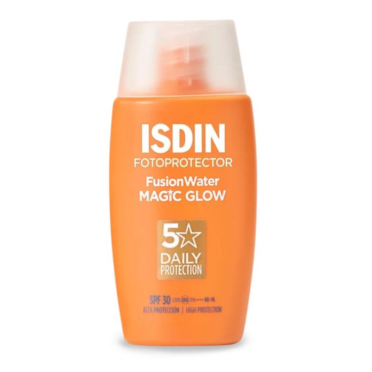 isdin fusion water magic glow spf30 50ml