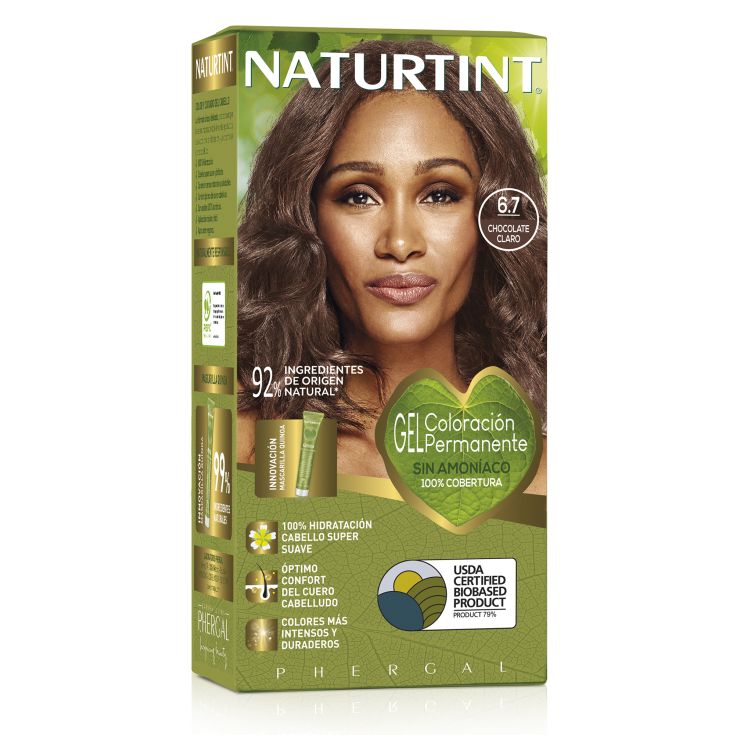 naturtint tinte permamente 6.7 chocolate claro