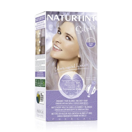 naturtint hair color silver coloracion permanente 170ml