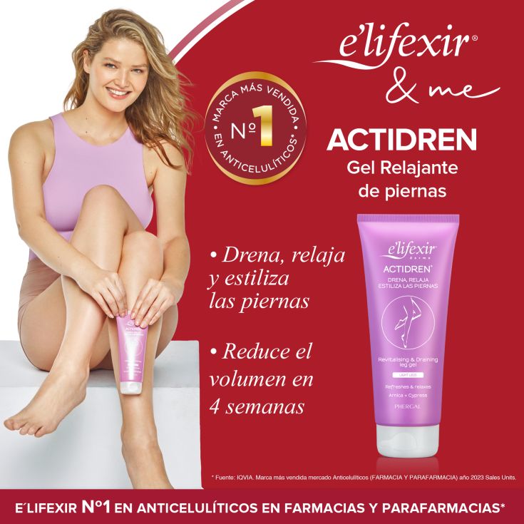 elifexir actidren gel relajante piernas 200ml