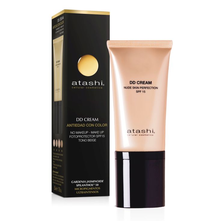 atashi dd cream nude skin perfection spf 15
