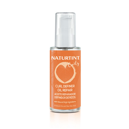 naturtint curly aceite reparador definidor de rizos 50ml
