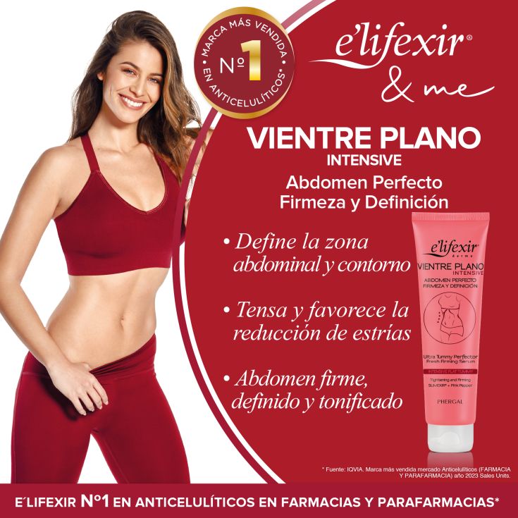 elifexir serum vientre plano intensive 150ml