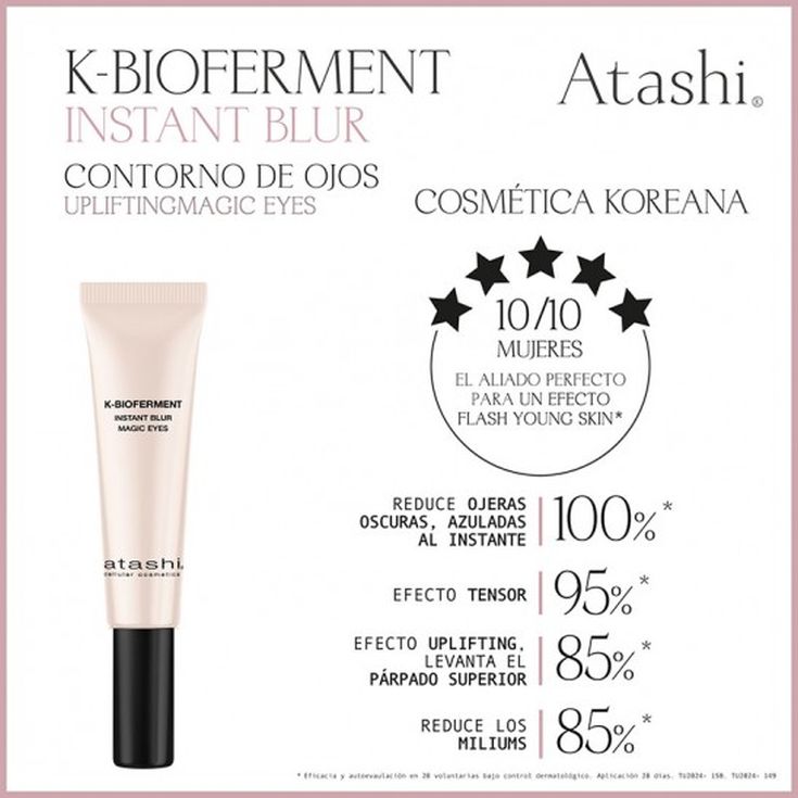 atashi kbio contorno de ojos blur magic 15ml