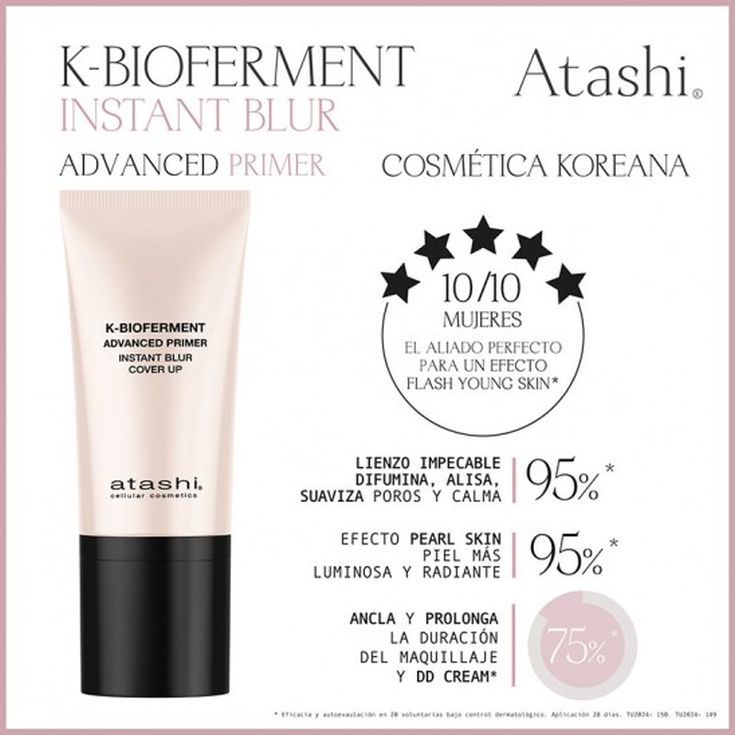 atashi kbio primer blur cover up lite 50ml