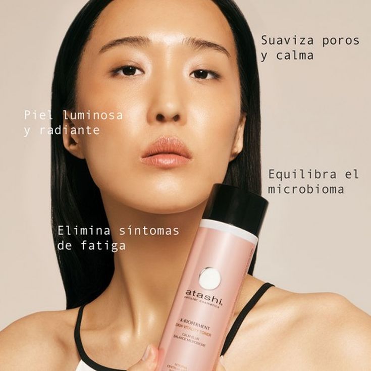 atashi kbio vitality tónico facial 250ml