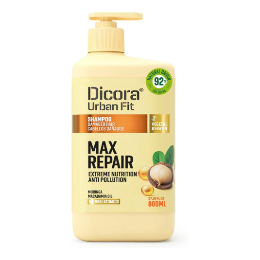 dicora max repair champu cabellos dañados dosificador 800ml