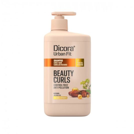 dicora beauty curls champu cabellos rizados dosificador 800ml