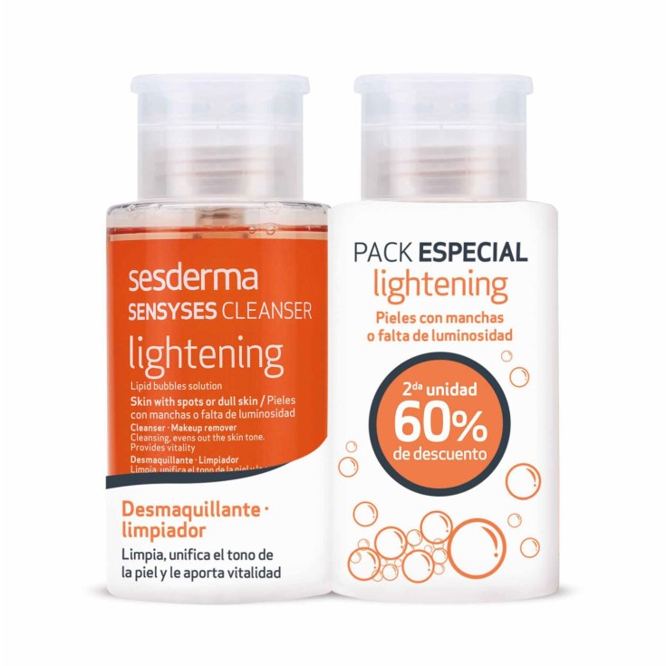 sesderma sensyses cleanser lightening duplo 2x200ml sesderma sensyses cleanser lightening duplo 2x200ml