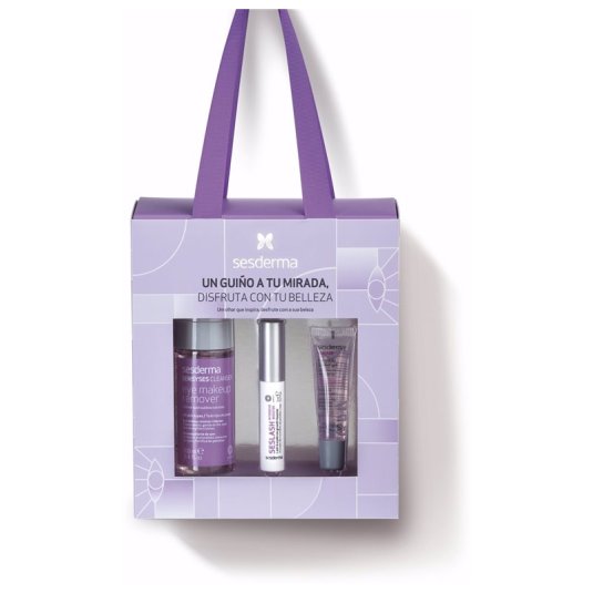 sesderma set seslash serum pestañas 5ml + glicare contorno ojos + sensyses cleanser 100ml sesderma set seslash serum pestañas 5ml + glicare contorno ojos + sensyses cleanser 100ml