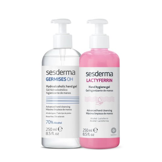 sesderma pack lactyferrin 250ml + germises oh 250ml regalo