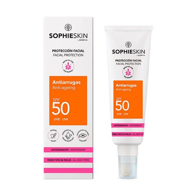 sophieskin protector facial antiarrugas spf50 50ml sophieskin protector facial antiarrugas spf50 50ml