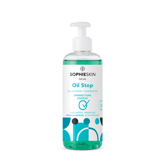 sophieskin oil stop gel limpiador antiacne 250ml