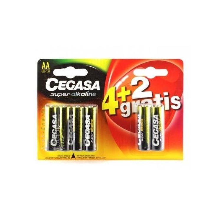cegasa pila alcalina lr06 4+2ud cegasa pila alcalina lr06 4+2ud