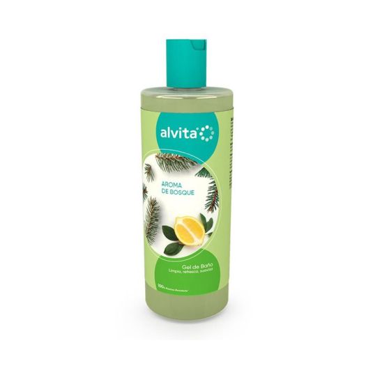 alvita gel de baño aroma bosque 750ml