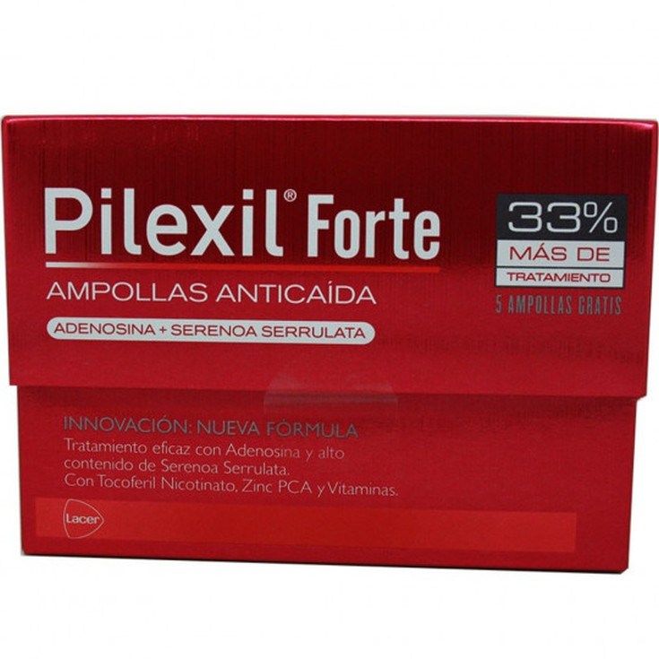 pilexil forte ampollas capilares anticaida 15+5 unidades pilexil forte ampollas capilares anticaida 15+5 unidades