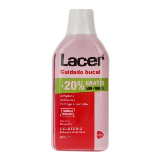 lacer colutorio 500 ml+100ml gratis