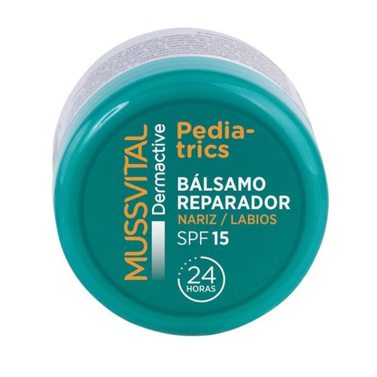 mussvital balsamo reparador pediatrico spf15 labios-nariz 10g