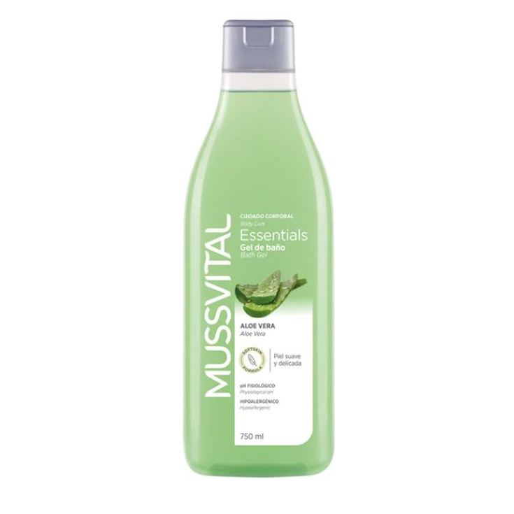 mussvital gel de baño aloe vera 750ml mussvital gel de baño aloe vera 750ml