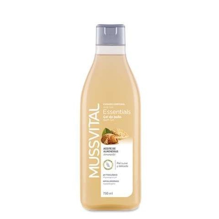 mussvital gel de baño aceite de almendra 750ml mussvital gel de baño aceite de almendra 750ml
