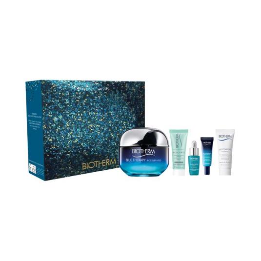 biotherm blue therapy accelerated crema anti-edad set regalo 5 piezas biotherm blue therapy accelerated crema anti-edad set regalo 5 piezas