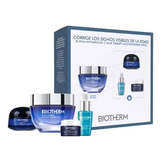 biotherm blue therapy multidefender pnm spf25 50ml set 4 piezas