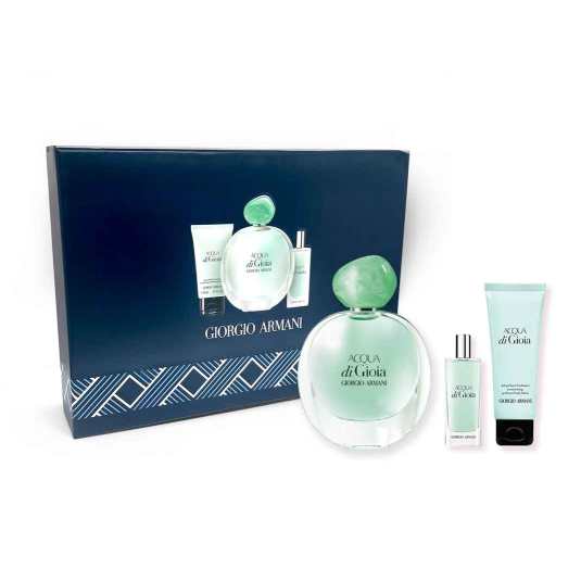 armani acqua di gioia femme 100ml cofre 3 piezas