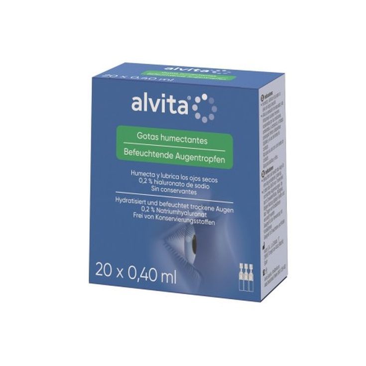 alvita gotas humectantes ojos acido hialuronico 20x4ml alvita gotas humectantes ojos acido hialuronico 20x4ml