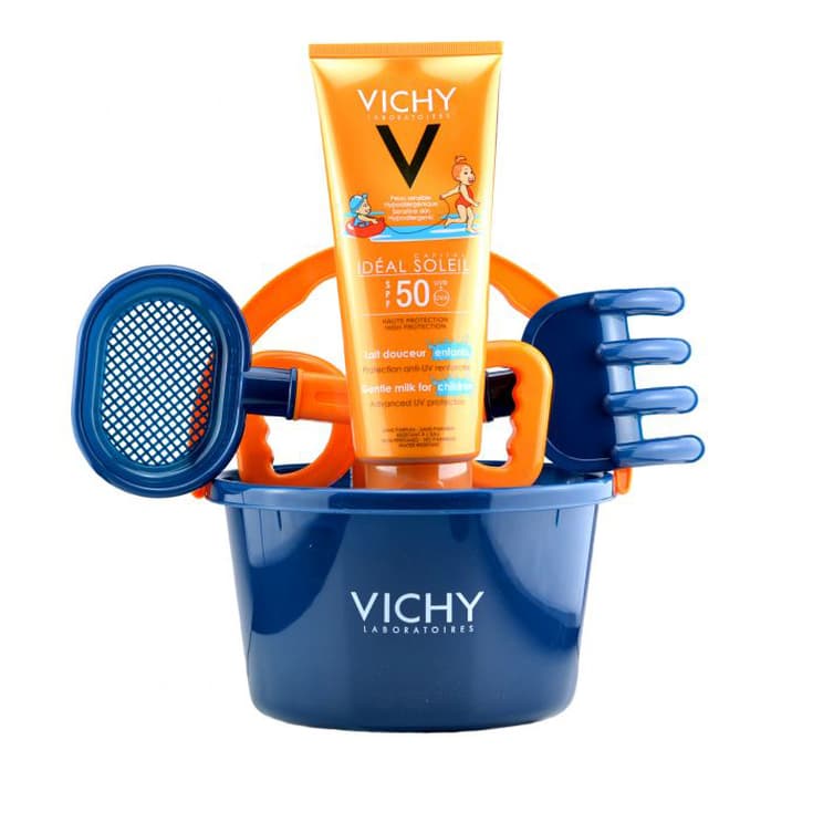 vichy ideal soleil leche protectora corporal y facial infantil spf50 300ml + regalo cubo playa vichy ideal soleil leche protectora corporal y facial infantil spf50 300ml + regalo cubo playa