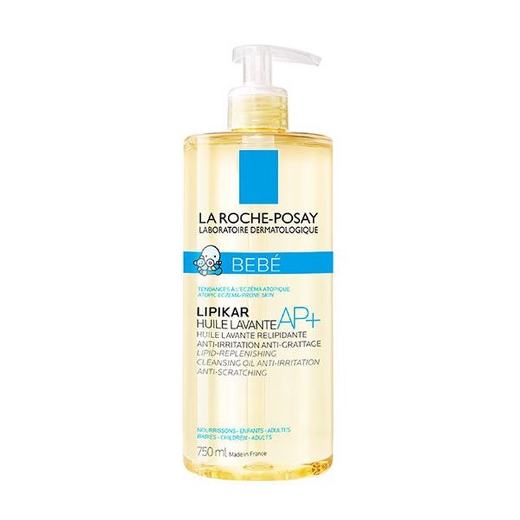 la roche-posay lipikar ap+ aceite lavante antirritación bebe dosificador 750ml la roche-posay lipikar ap+ aceite lavante antirritación bebe dosificador 750ml