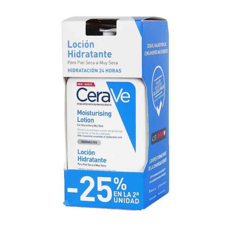 cerave locion hidratante 473ml duplo