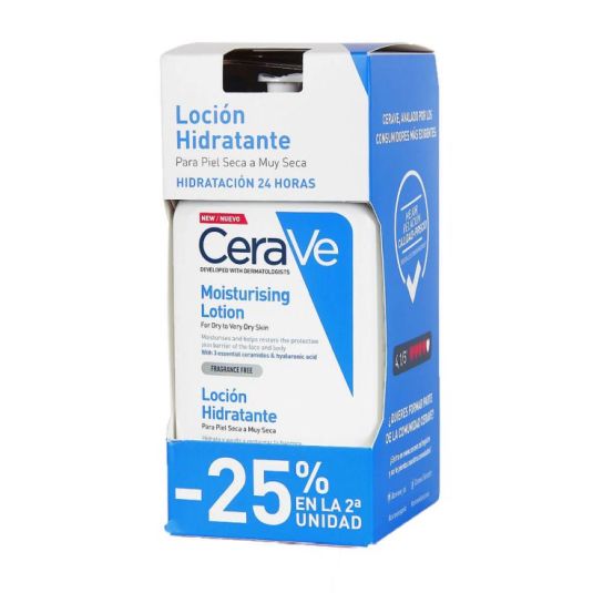 cerave locion hidratante 473ml duplo