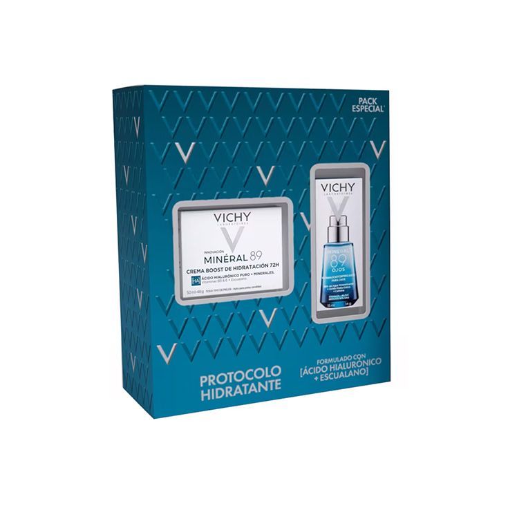 vichy mineral 89 crema ligera 50ml + ojos 15ml vichy mineral 89 crema ligera 50ml + ojos 15ml